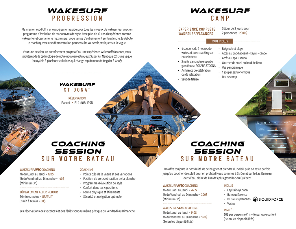 Wakesurf St-Donat